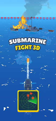 Submarine Fight 3D  APK MOD (Astuce) screenshots 1