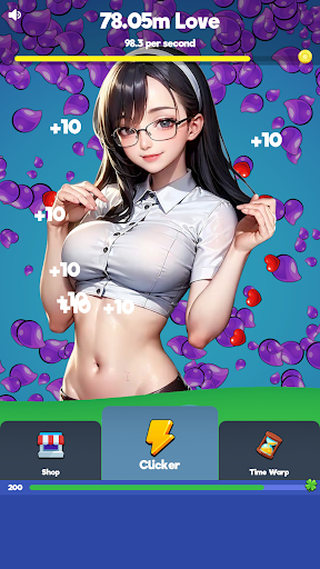 Sexy touch girls: idle clicker 30