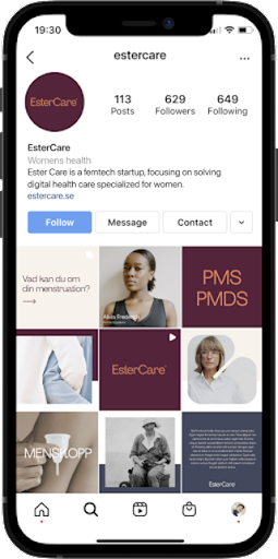 Android application Ester Staging screenshort