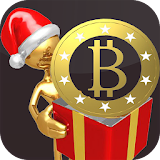 Crush bitcoin christmas jelly icon