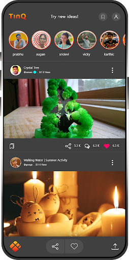 TinQ : The Social DIY App Screenshot 3 - AppWisp.com