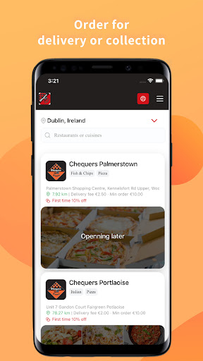 Chequers Pizza Takeaway Screen 2