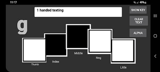 Android application AlphaTapp screenshort