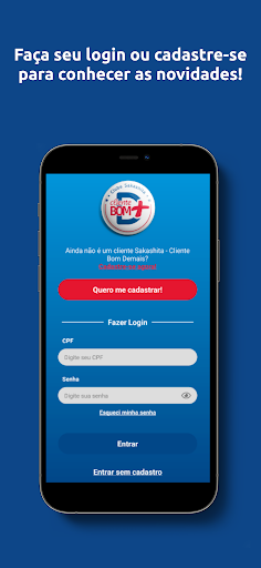 Android application Sakashita - Cliente Bom Demais screenshort