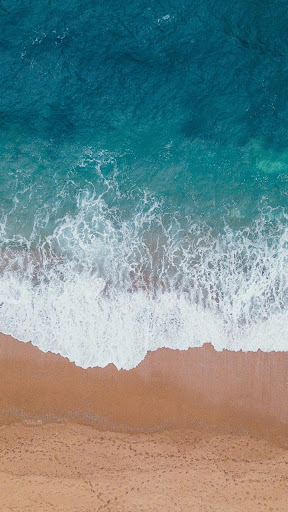 Android application beautiful beach wallpaper screenshort