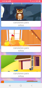 Screenshot 8 videos para niños en español android