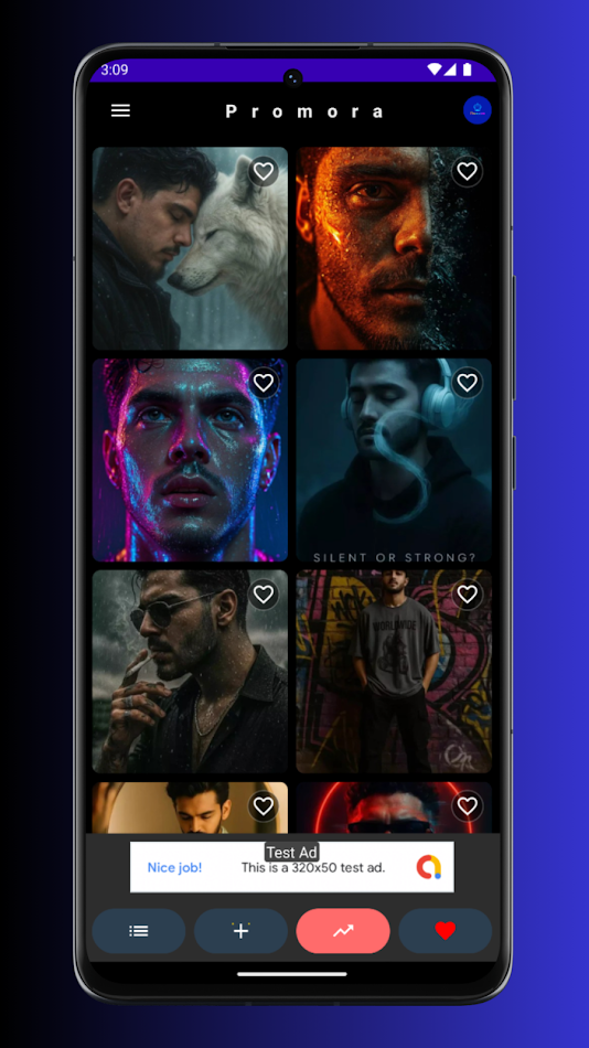 #5. Promora - AI Prompt Generator (Android) By: AI Prompt Lab