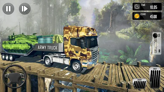 Army Simulator Truck games 3D
