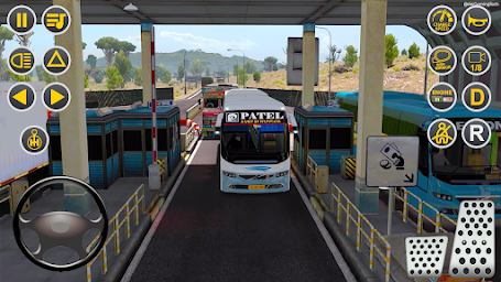 Modern Bus Public Transport 3D