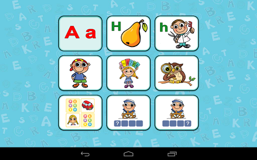 Abeceda pre deti -výučbové hry