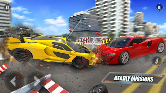 Car Crash Racing Games 3D
