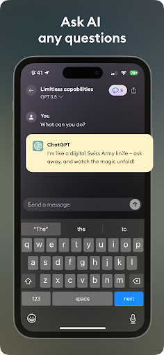 Limitless AI・ChatBot Assistant Screen 2