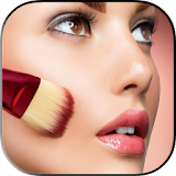 cool makeup face photo icon