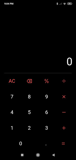 Android application G1-Calculator screenshort