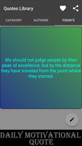 Quotes Library Screen 3