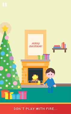 Santa on Fire - Screenshot 1