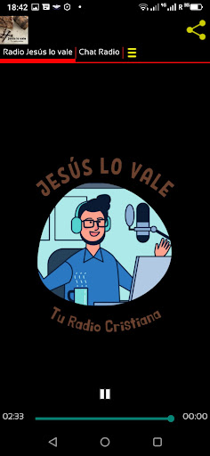 Android application Radio Online Jesús lo vale screenshort