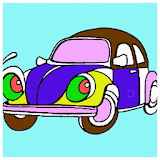 Car Coloring Game icon