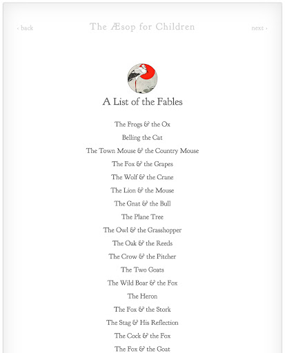 Aesop For Children Screen 2