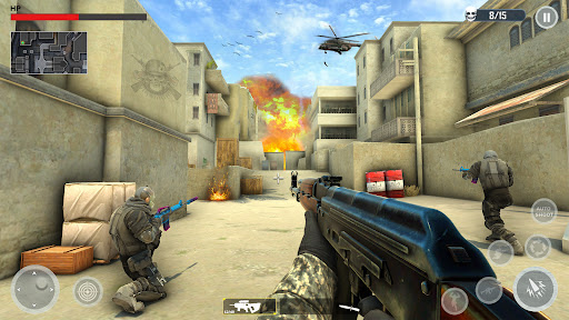 Android application Modern Gun War Shooting Games screenshort