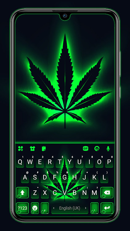 Neon Cannabis Keyboard Backgro - 7.5.11_0824 - (Android)