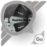 Positive Black GO Keyboard icon