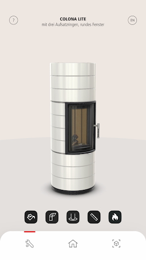 LEDA Wood Stove App 3D Screen 2