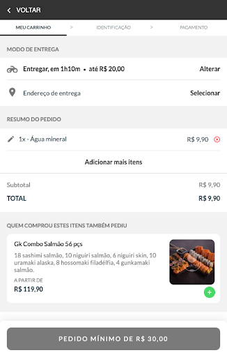 Gokan Sushi Screen 3