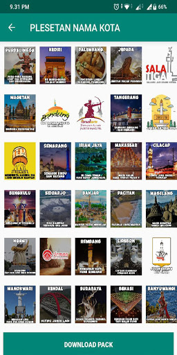 STIKER WA LUCU KOCAK STIKER PLESETAN WAStickerApps