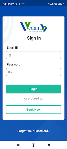 Android application Vedant Freight & Carrier screenshort