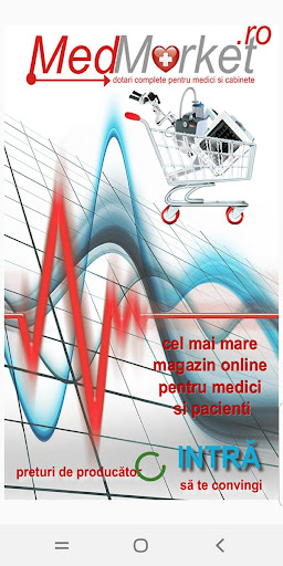 Android application Medmarket.ro screenshort
