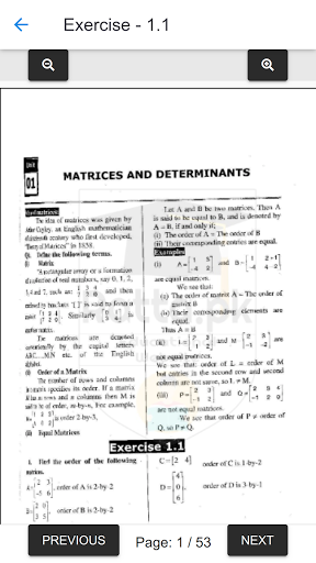 9th Class Math Key book Screen 3