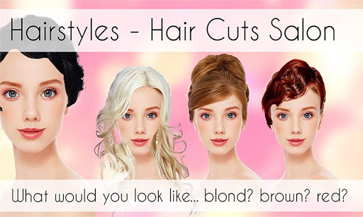 Android application Hairstyles - Hair Cuts Salon screenshort