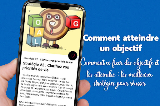Comment atteindre un objectif Screen 2
