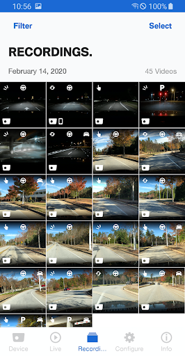 Advanced Car Eye 2.0 Screen 3
