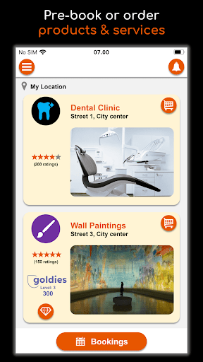 Android application JiffyBook screenshort