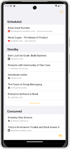 Android application Bind screenshort