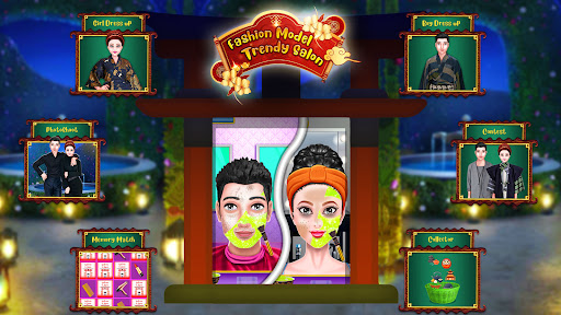 Fashion Model Trendy Salon Screen 2