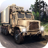 Military Cargo Truck Drive icon