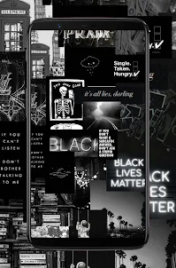 Black Wallpaper Aesthetic HD
