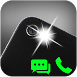 Mobile Flash Light on call icon
