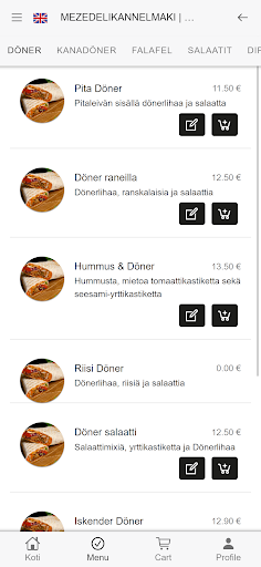 Mezze Deli Kannelmaki Screen 2