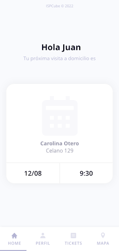 Android application enREDados Personal Tecnico screenshort