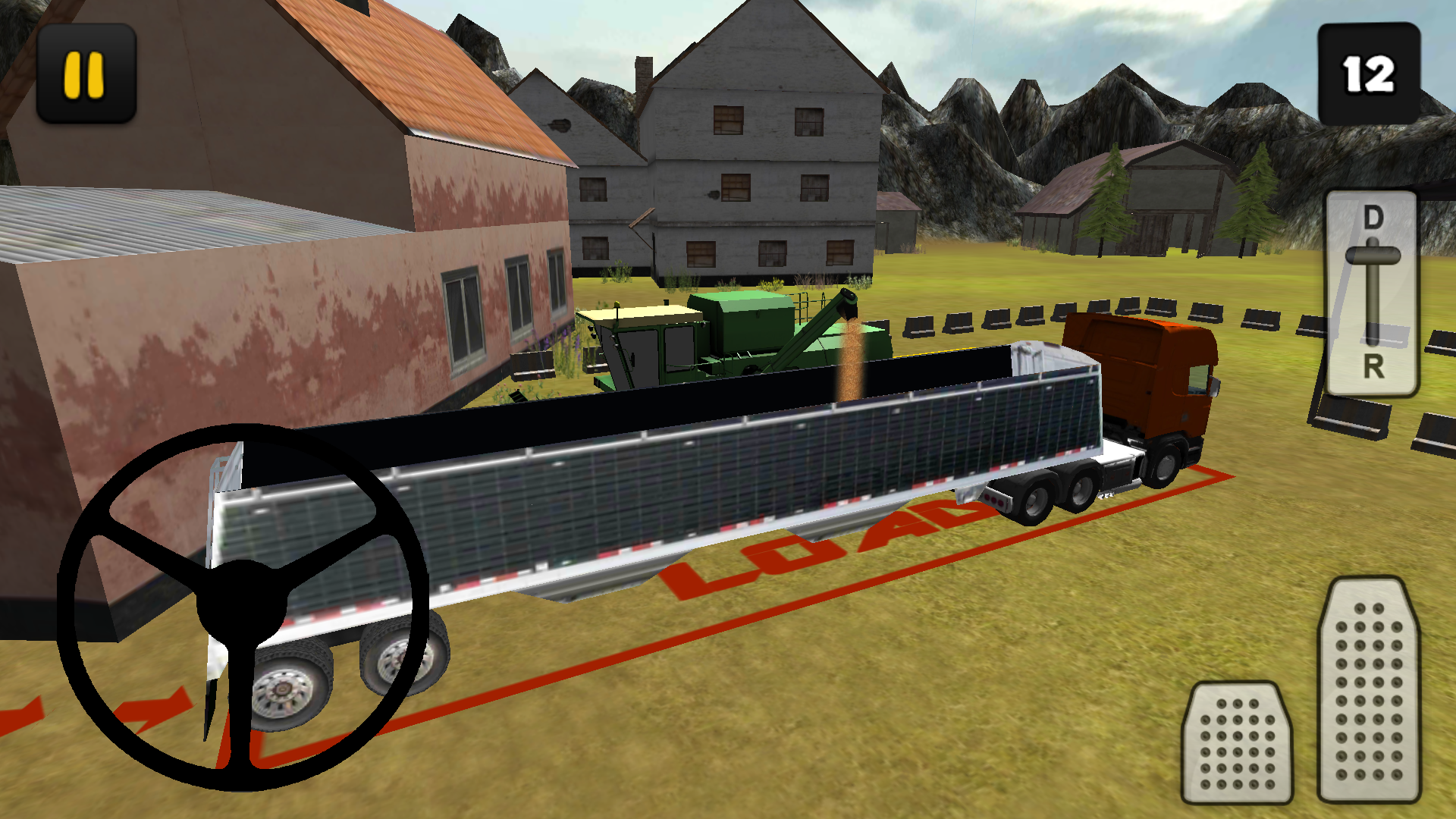 Android application Farm Truck 3D: Harvest screenshort