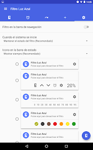 Screenshot 18 Filtro Azul Claro PRO android
