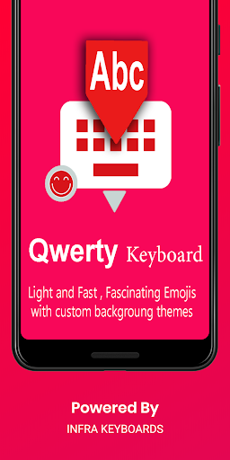 Android application Qwerty Keyboard by Infra screenshort