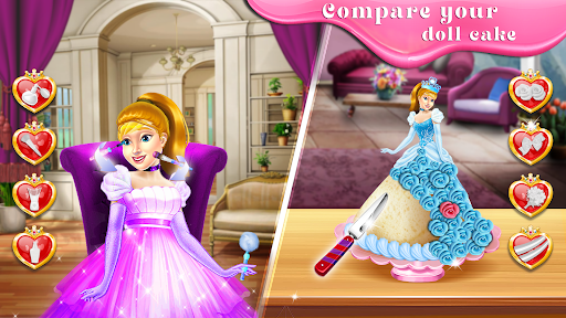 Fashion Doll- Girls Cake Games screenshot 13
