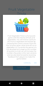 Fruit Vegetable Trivia