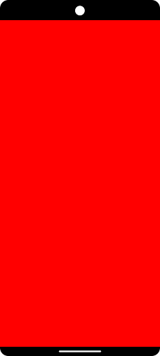 Android application Red Screen screenshort