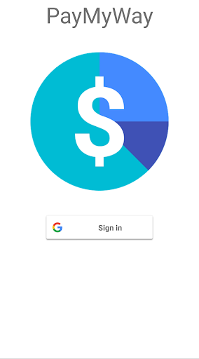 Android application PayMyWay screenshort